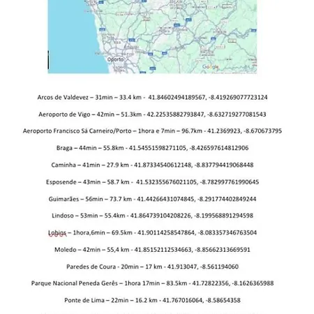 Casa Davo Cinda Semesterbostad Paredes de Coura